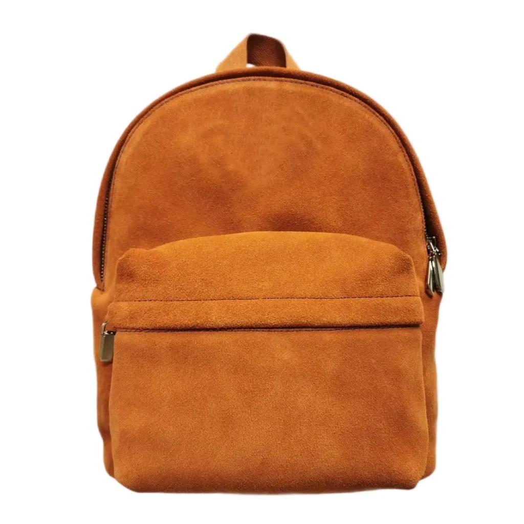 Suede Backpack
