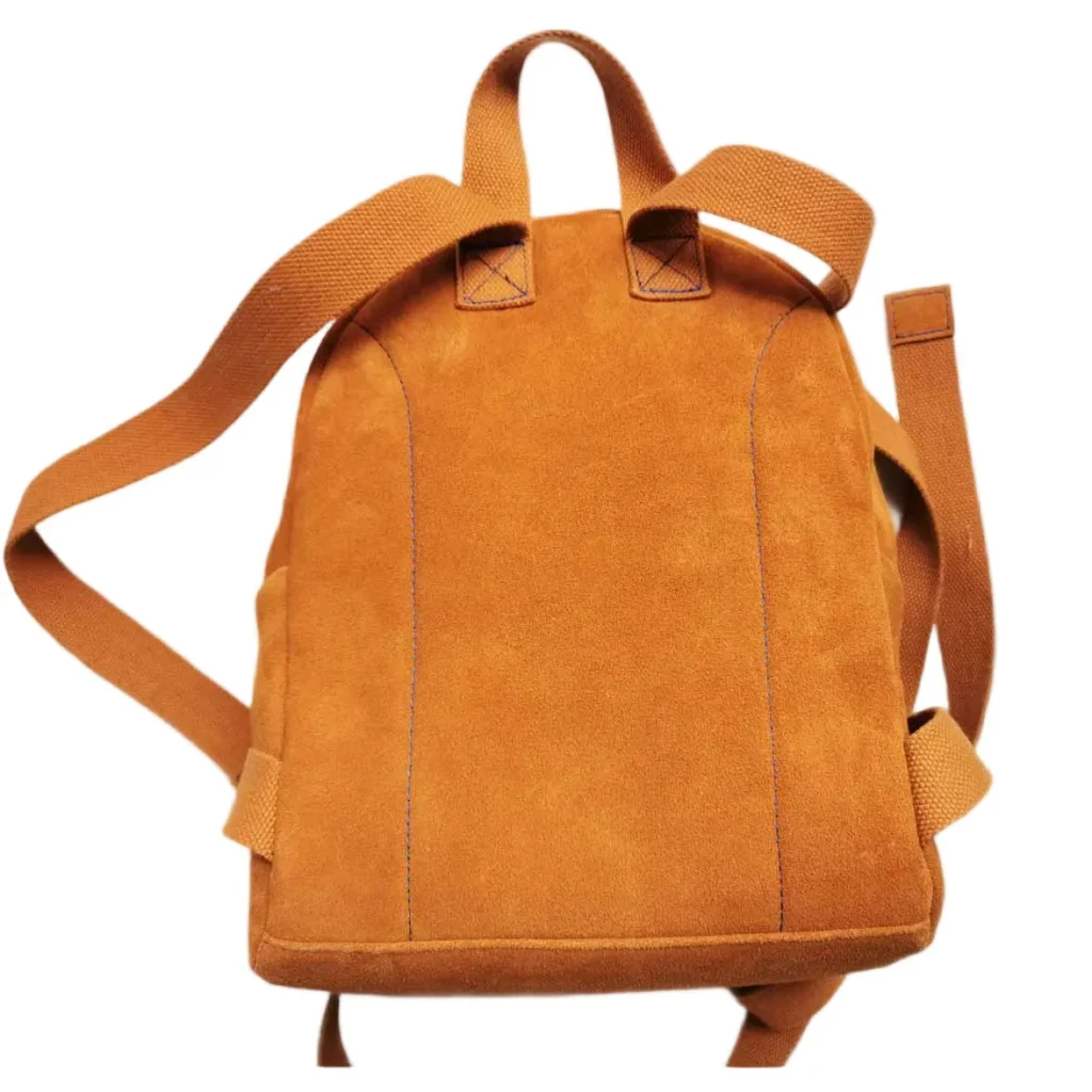 Suede Backpack