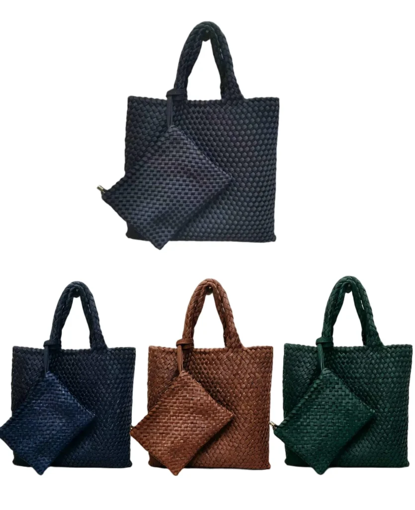 handwoven tote bag