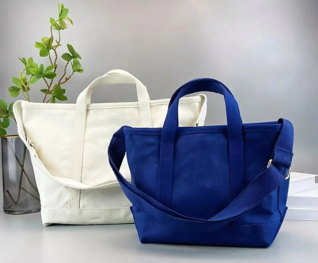 Heavy Canvas Tote Bag with Custom Logo