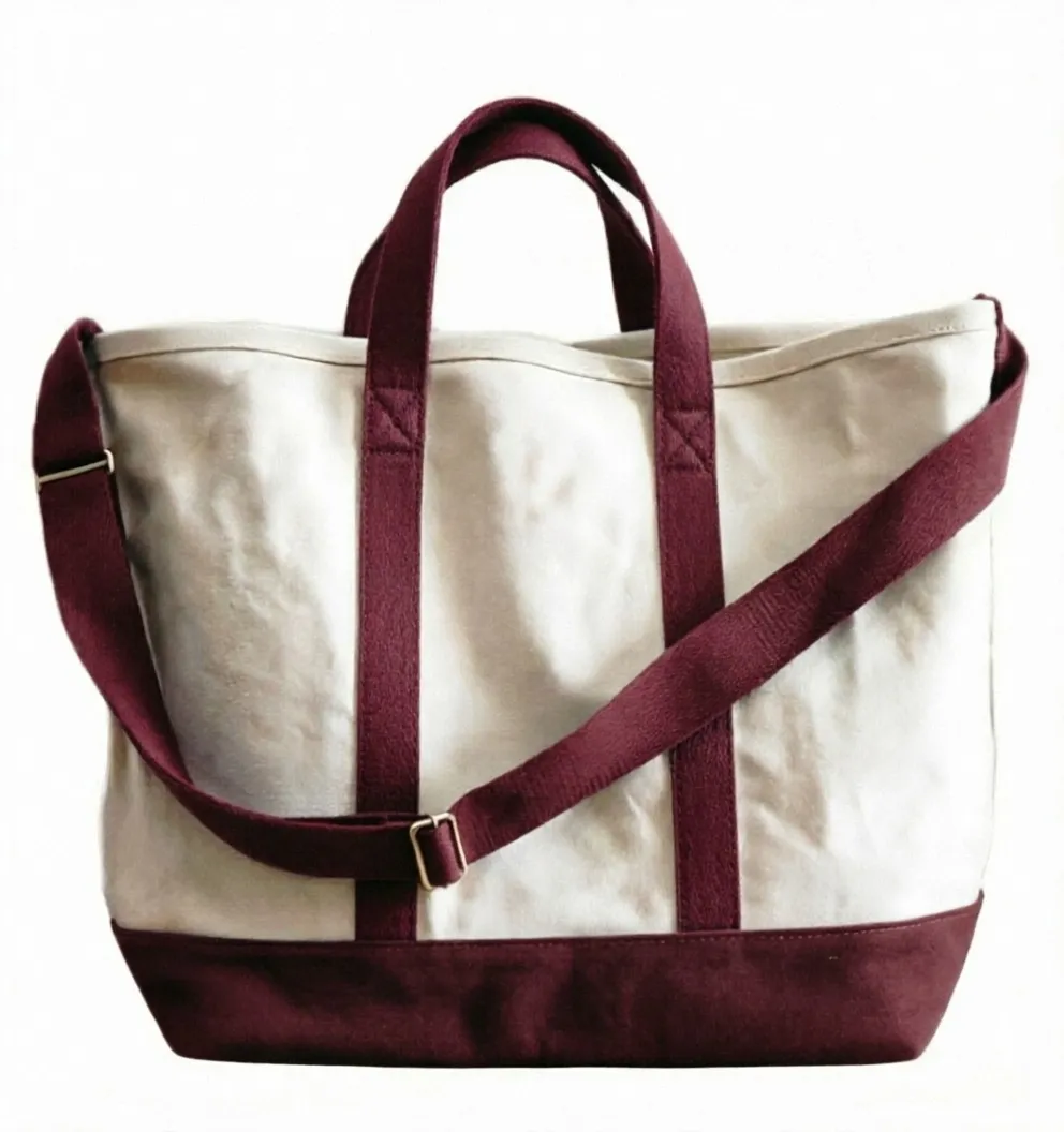 Heavy Canvas Tote Bag with Custom Logo